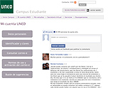 Campus estudiants i docents UNED