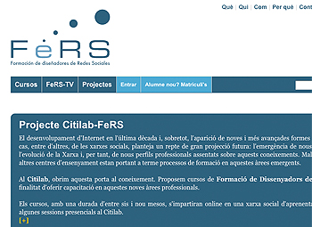 Web Xarxa FERS