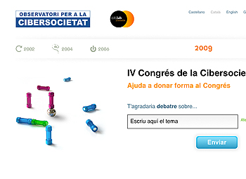 IV Congrés de la CiberSocietat (1a fase)