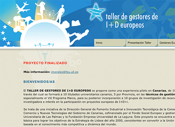 Taller de Gestores de I D Europeos